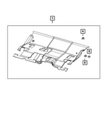 5PL10TX7AA - Interior Trim: Carpet Clip for Mopar Image