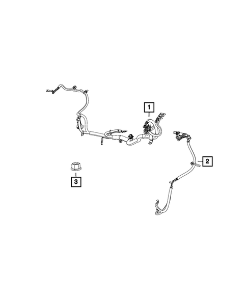 Battery, Battery Tray and Cables for 2016 Chrysler 200 #1