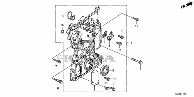 Chain Case (L4) for 2016 Honda Accord #0