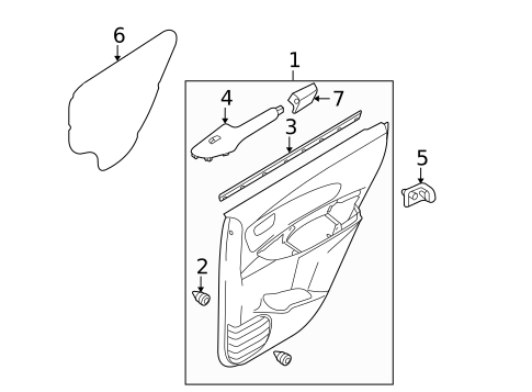 Switches, Solenoids & Actuators for 2009 Hyundai Tucson #0
