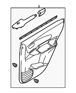 833012E010QJ - : Door Trim Panel for Hyundai Image