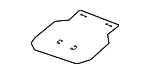876434BV0A - Body: Sound Absorber for Nissan Image
