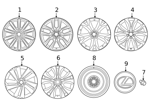 Wheels for 2020 Lexus NX300 #0