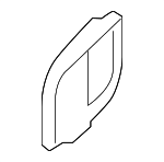 51747367766 - Cooling System: Upper Duct Cover for BMW: 740i, 740i xDrive, 745e xDrive, 750i xDrive, M550i xDrive Image