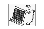 80211T3RA41 - HVAC: Evaporator for Acura Image