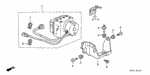 91558ST5003 - Chassis: CLIP, HARNESS BAND (135MM) (7MM HOLE) (NATURAL) for Honda Image