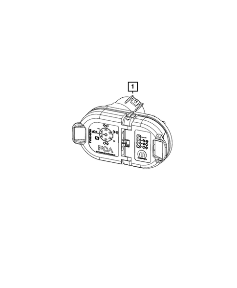 Keys, Modules and Engine Controllers for 2021 Jeep Grand Cherokee L #45