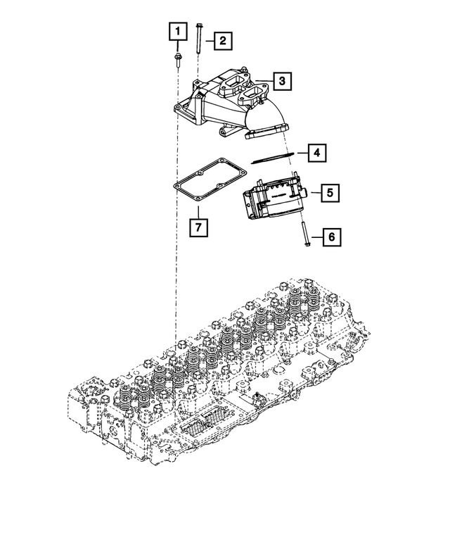 68038158AA - Fuel: Hex Flange Head Bolt, Mounting for Mopar Image