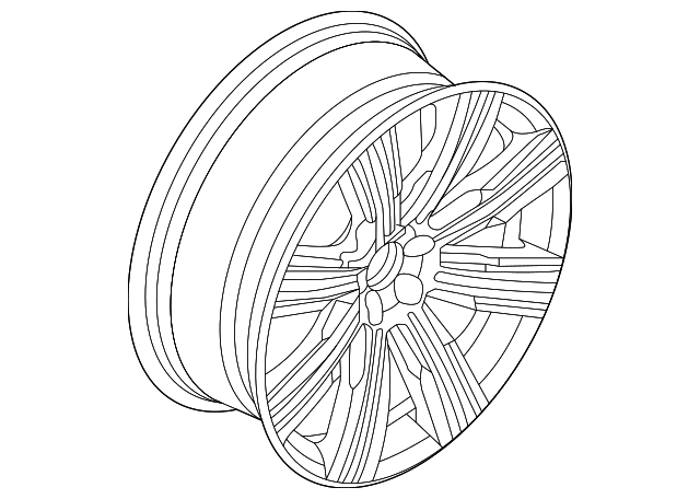 Genuine Wheel, Alloy for 2020-2025 Volvo XC90 | Part# 31680218