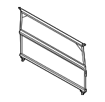 80A861691B94H - : Partition for Audi: Q5, Q5 PHEV, SQ5 Image