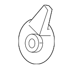 4L0867468E4PK - Body: Quarter Trim Panel Lock Plate for Audi: Q5, Q5 PHEV, Q5 Sportback, SQ5, SQ5 Sportback Image