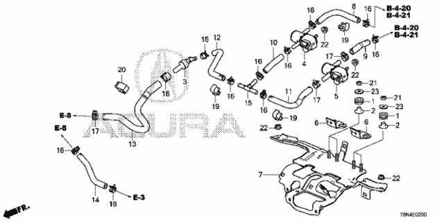 Purge Control Solenoid Valve for 2017 Acura NSX #0