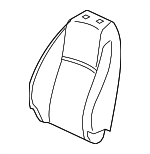 81127TBAA51 - : Seat Back Pad for Honda: Civic Image