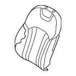 88360T1010JJB - : Seat Back Cover for Hyundai Image