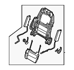 88310T1AB0 - : Seat Back Frame for Hyundai Image