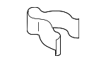 68956AX013 - Body: Instrument Panel Trim Panel Clip for Nissan Image