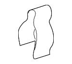 96938ED000 - Body: Instrument Panel Trim Panel Clip for Nissan Image