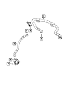 6106142AA - 3.6L Gas; Engine: Hose Clamp for Mopar Image