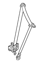 8887026501TI - : Seat Belt Assembly for Hyundai Image