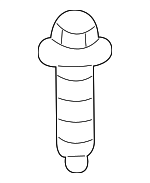 C2C22133 - : Mount Bracket Mount Bolt for Jaguar Image