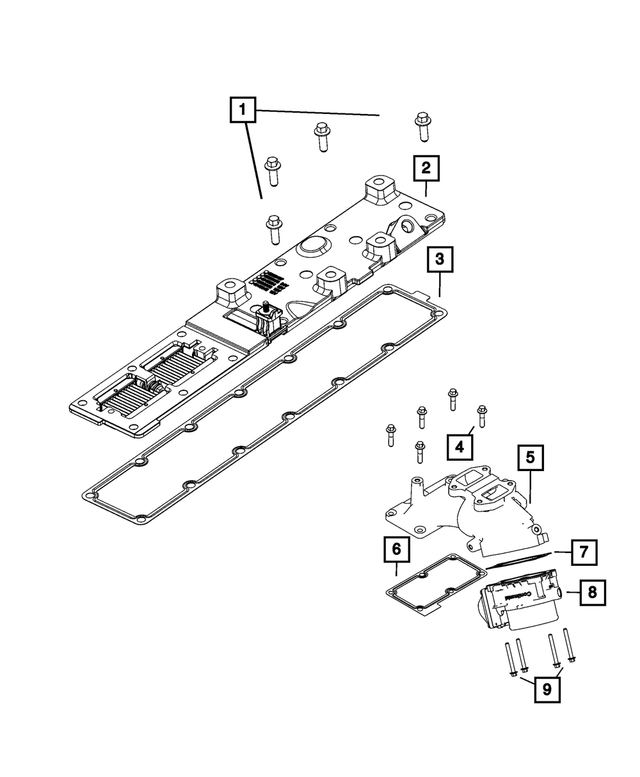 68011580AA - Engine: Hex Flange Head Bolt for Mopar Image