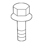 90149SA0003 - : Bumper Cover Upper Bolt for Acura Image