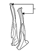 51430AE15A - Body: Outer Pillar for Subaru: Baja, Legacy, Outback Image