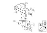 65906904195 - Audio, Navigation, Electronic Systems: Support Bracket, Navigation Computer for BMW Image