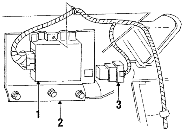 10404699 - Electrical: Module Bracket for GM Image