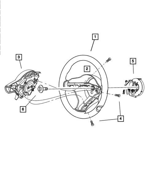 Steering Wheel for 2004 Dodge Viper #0