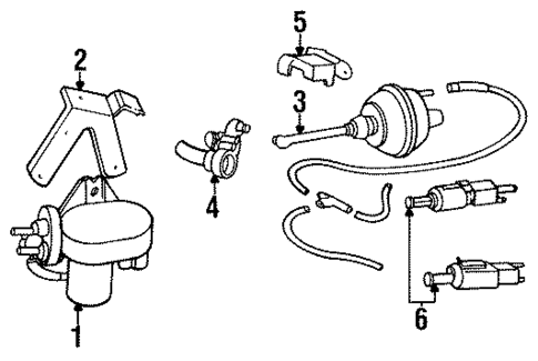 Cruise Control System for 1995 Volvo 850 #0