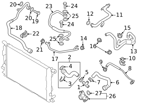 Water Pump for 2014 Audi allroad #4