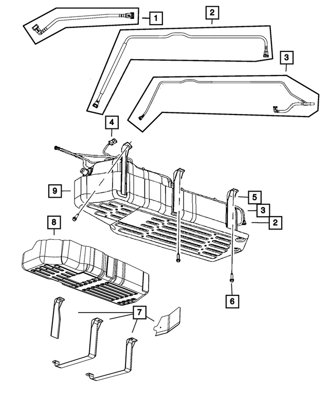 5143963AB - Fuel: Fuel Module Wiring for Mopar Image