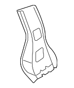 76639JA030 - Body: Upper Reinforced for Nissan: Altima Image