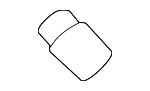 17A827797 - Body: Deck Lid Stop Buffer for Volkswagen Image