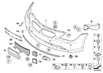 51117061355 - : Spoiler Front for BMW Image