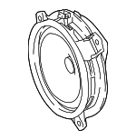 8616002B40 - Body: Front Dr Speaker for Toyota: Avalon, C-HR, Camry, Corolla, Corolla Cross, GR Corolla, Grand Highlander, Highlander, Land Cruiser, Prius, Prius Prime, RAV4, RAV4 Prime, Sequoia, Sienna, Tacoma, Tundra, Venza Image