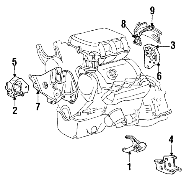 4295265 - Engine: Side Mount for Mopar Image