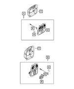 6AP47MS7AA - : Genuine Alfa Romeo Lamp Overhead for Fiat: 500X Image