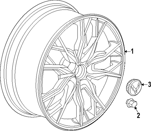 Wheels for 2024 Chevrolet Corvette #1