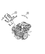 4801466AA - Electrical: Engine Wiring Bracket for Mopar Image