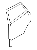 H21015RWMA - Body: Door Shell for Nissan Image