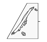625520E030A0 - Body: Lower Quarter Trim for Lexus: RX350, RX450h Image