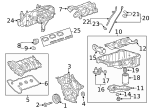 12648665 - Engine: Intake Manifold Gasket for GM Image
