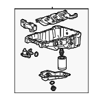 12735951 - Engine: Oil Pan for Buick: LaCrosse | Cadillac: XT5, XT6 | Chevrolet: Blazer | GMC: Acadia Image