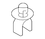 LR087667 - Emission System: Vacuum Hose Clip for Land Rover: Range Rover, Range Rover Sport Image