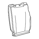 1L2Z9866601CAB - Body: Seat Back Cover for Ford: Explorer Sport Image