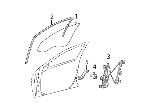 Front Door for 2004 Mercedes-Benz E55 AMG #0