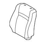 7107306F01E4 - : Seat Back Cover for Toyota: Camry Image