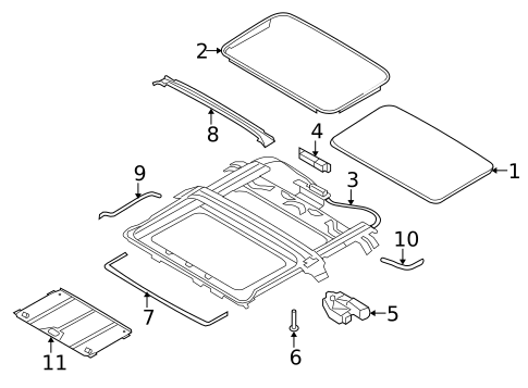 Sunroof for 2010 Ford Crown Victoria #0
